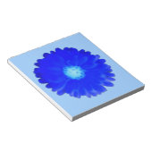 Cool Blue Marigold Notepad Notizblock (angewinkelt)