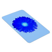 Cool Blue Marigold Premium Magnet (Rechte Seite)