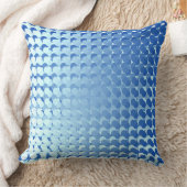 Cool Blue Multi Matrix Design Throw Kissen (Decke)