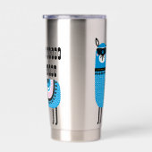 Cool Blue No Drama Llama Thermobecher (Rechts)