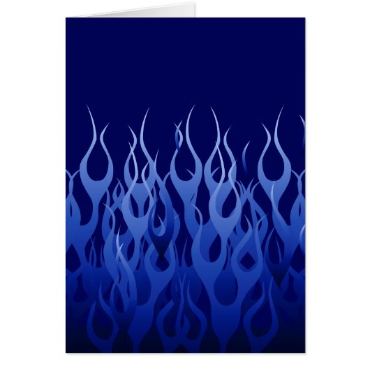 Cool Blue on Blue Racing Flames (Vorne)