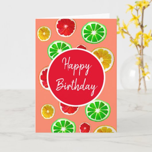 Cool Blue Pool Party Sommerblick Karte (Gelbe Blume)