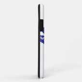 Cool Blue Snowmobiler Case-Mate iPhone Hülle (Hinten/Rechts)