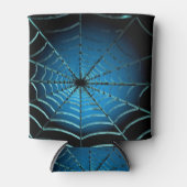 Cool Blue Spider Web Dosenkühler (Vorderseite)