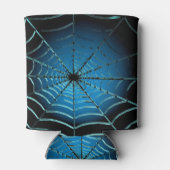 Cool Blue Spider Web Dosenkühler (Rückseite)