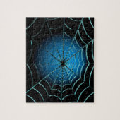 Cool Blue Spider Web Puzzle (Vertikal)