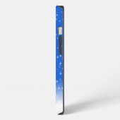 Cool Blue Texture OtterBox iPhone Case Hülle (Linke Seite)