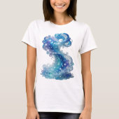 Cool Blue WATER WAVE Tee (Vorderseite)