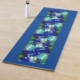 Cool Blue Yoga Mat Yogamatte