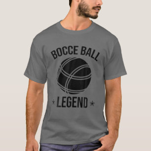 Cool Bocce Ball Legend-Geschenk   Funny Lawn Bowli T-Shirt