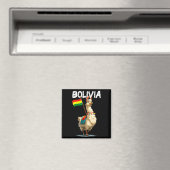 Cool Bolivian Llama Costume For Bolivia Lovers  Magnet (In Situ (Geschirrspüler))