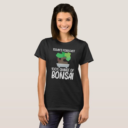 Cool Bonsai For Men Women Tree Plant Garden 1 T-Shirt (Vorne ganz)
