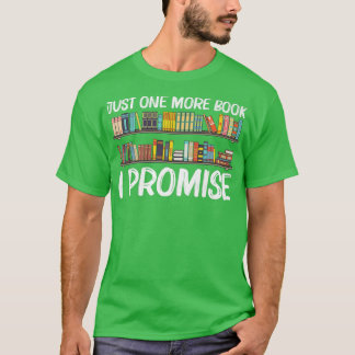 Cool Book Design For Men Women Bookworm Reading Bo T-Shirt