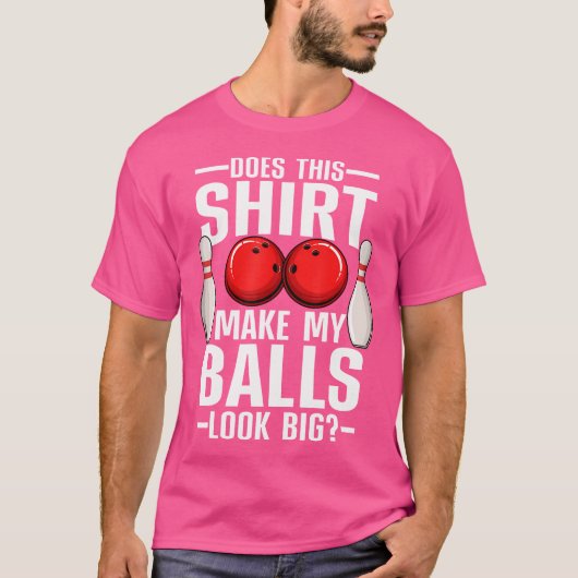 Cool Bowling Bowling Ball Sport Bowler T-Shirt (Vorderseite)