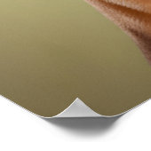 Cool Boxer Dog Poster (Ecke)