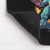 Cool Boxing Gloves With Dinosaur  Mousepad (Ecke)