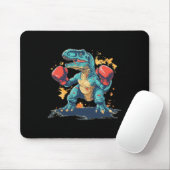 Cool Boxing Gloves With Dinosaur  Mousepad (Mit Mouse)