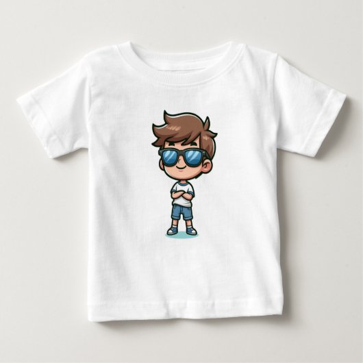 Cool Boy Swag Baby T-shirt (Vorderseite)