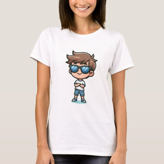 Cool Boy Swag T-Shirt (Vorderseite)