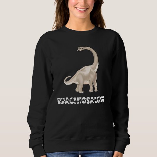 Cool Brachiosaurus Dinosaur Dino Saurus Reptile Er Sweatshirt (Vorderseite)