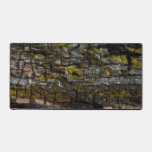 Cool-braune, graugelbe Moosholzrinde Schreibtischunterlage (Vorderseite)