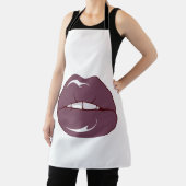 Cool-braune Lippen Schürze (InSitu)