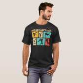 Cool Breakdance For Dad Father Breakdancer Breakda T-Shirt (Vorne ganz)