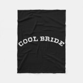 Cool Bridge T-Shirt Bachelor Junggeselinnen-Abschi Fleecedecke (Vorderseite)
