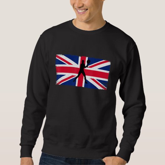 Cool British Tennis Sweatshirt (Vorderseite)