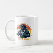 Cool Bro Brozilla Strong Brother Saurus Family Mat Kaffeetasse (Links)