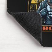 Cool Bro Brozilla Strong Brother Saurus Family Mat Mousepad (Ecke)