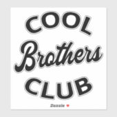 Cool Brothers Club I Aufkleber (Blatt)