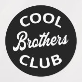 Cool Brothers Club I Etiketten (Design 2)