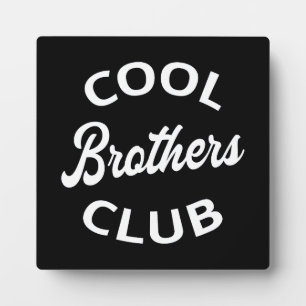 Cool Brothers Club I Fotoplatte