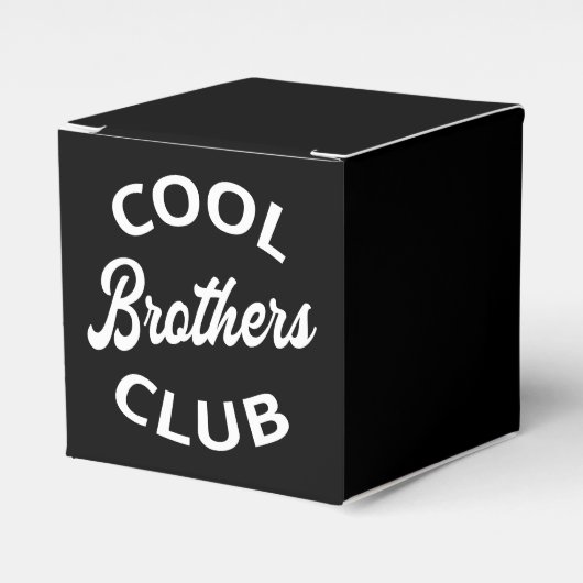 Cool Brothers Club I Geschenkschachtel (Vorderseite)