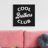 Cool Brothers Club I Leinwanddruck (Insitu (Wohnzimmer))