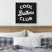 Cool Brothers Club I Leinwanddruck (Insitu (Schlafzimmer))