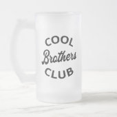 Cool Brothers Club I Mattglas Bierglas (Links)