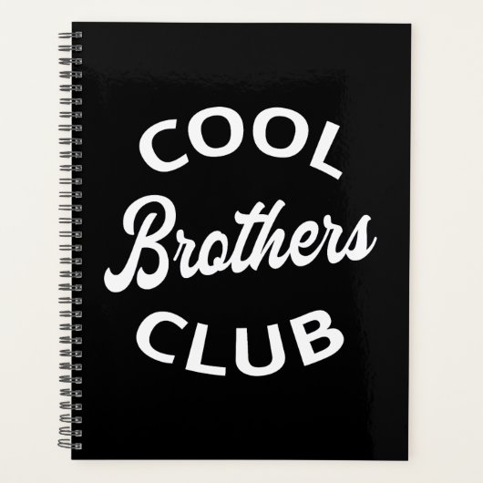 Cool Brothers Club I Planer (Vorderseite)