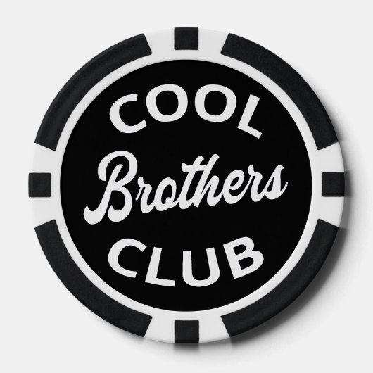 Cool Brothers Club I Pokerchips (Vorderseite)