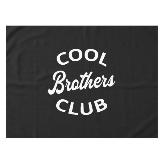 Cool Brothers Club I Tischdecke (Vorderseite (Horizontal))