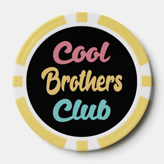 Cool Brothers Club II Pokerchips (Vorderseite)