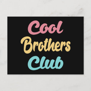 Cool Brothers Club II Postkarte
