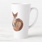 Cool-Brown-Orange-Fox Milchtasse (Rechts)