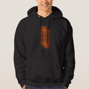 Cool Brown Sugar Queen Black African American Hist Hoodie