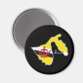 Cool Brunei Magnet (Vorderseite/Rückseite)