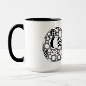 Cool, Bubble Letter Art, Boho, Hippie, Kaffee Tass Tasse (Links)