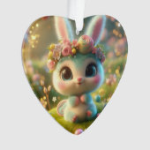 Cool Bunny Ornament (Vorderseite)