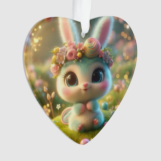 Cool Bunny Ornament (Vorderseite)