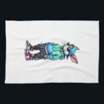 Cool Bunny Rabbit Sunglasses Easter Day For Boys M Geschirrtuch<br><div class="desc">Cool Bunny Rabbit Sunglasses Easter Day For Boys Men Kids T-Shirt</div>